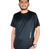 Xtreme sportswear t-shirt in baroon colour desi men standing with blue background